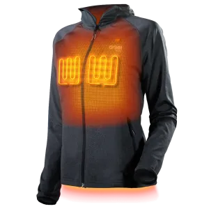 Apex Womens Heated Tech Hoodie by Gobi Heat