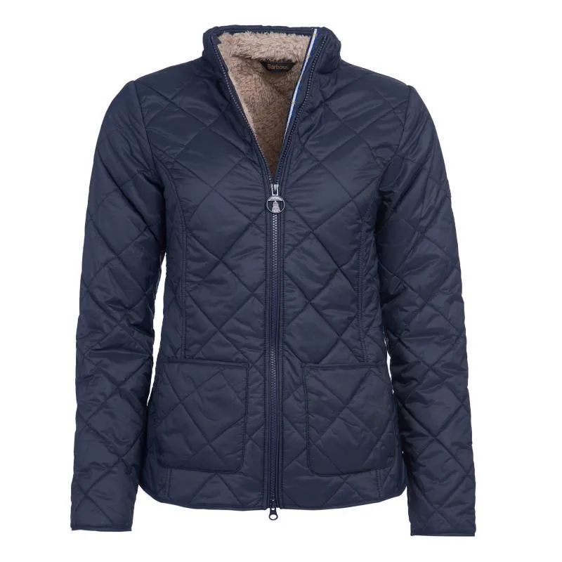 Barbour Petrel Ladies Quilted Jacket - Dark Navy