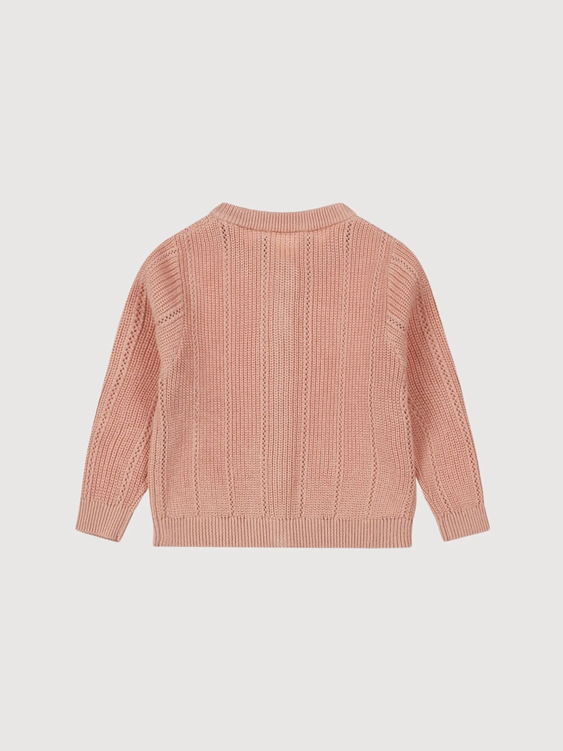 Cardigan Dusty Baby Pink | Dirkje