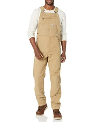 Carhartt 102987 Men's Rugged Flex Relaxed Fit Canvas Bib Overall