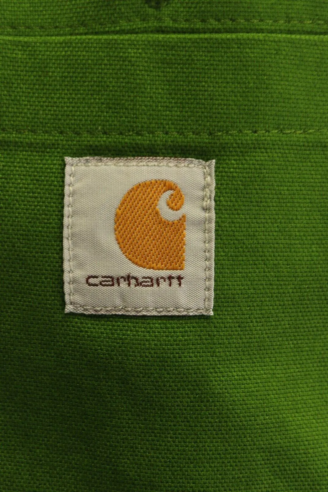 Carhartt Men's Flannel Shirt Lime Green Rugged Long Sleeve (328)