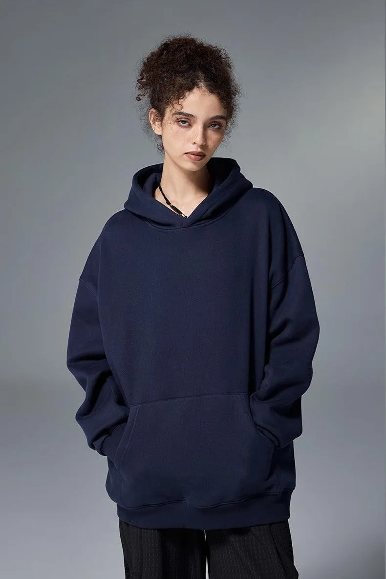 Casual Fleece lined Hooded Sweater