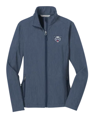 CT Bobcats Ladies Core Soft Shell Jacket