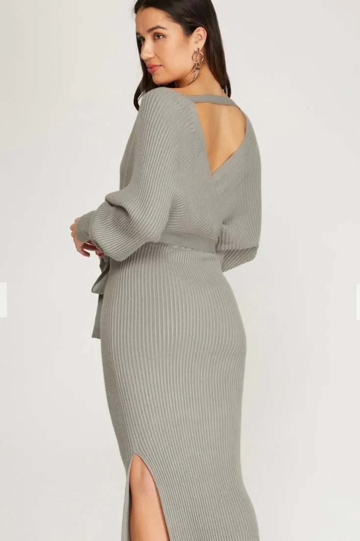 Daphne Knit Sweater Dress