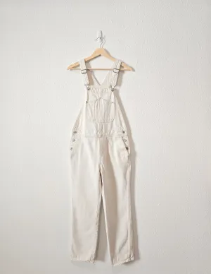 Ecru Cotton Denim Overalls (2)