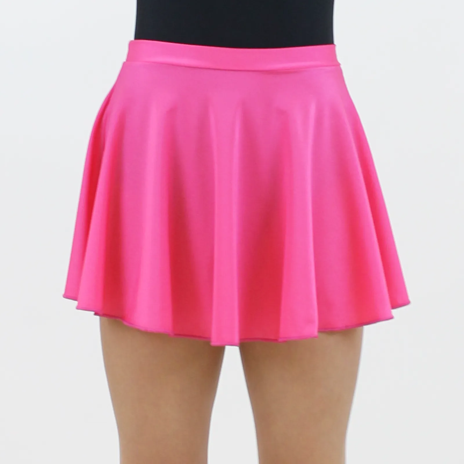 ECS - NYLON LYCRA SHORT LENGTH CIRCULAR DANCE SKIRT