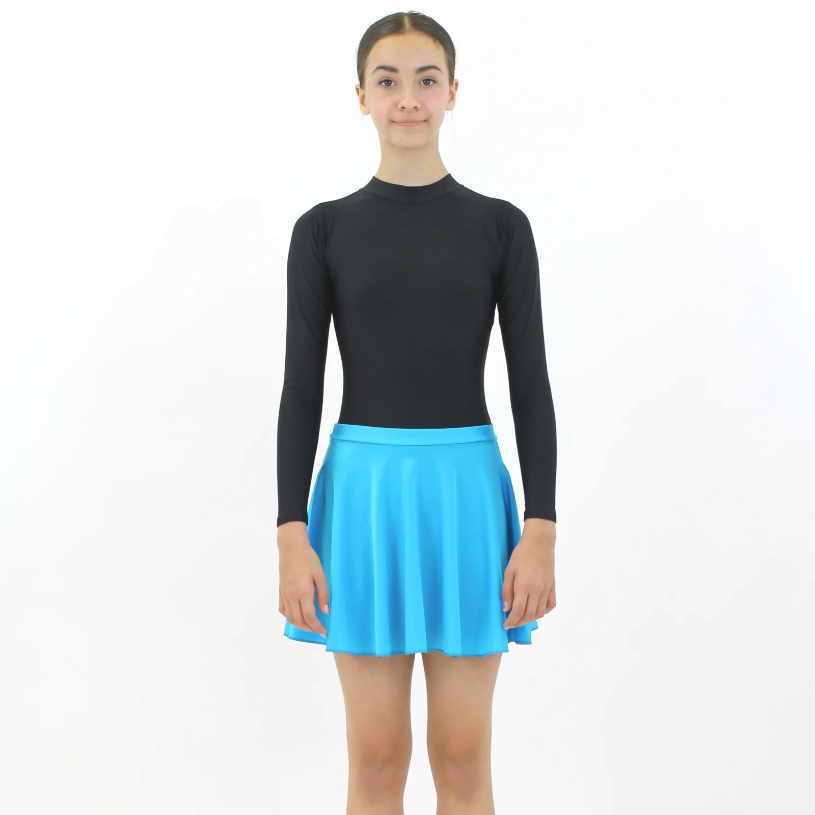 ECS - NYLON LYCRA SHORT LENGTH CIRCULAR DANCE SKIRT