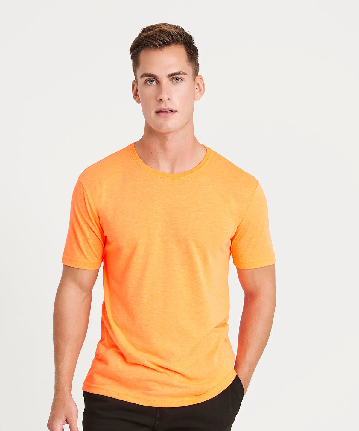 Electric triblend T | Electric Orange