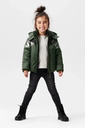 Girls' Winter jacket Nijega - Deep Depths | Noppies