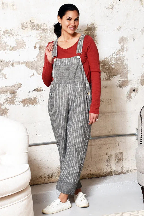 hemp and organic cotton overalls