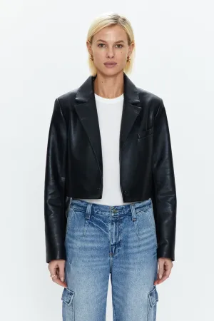 Jolie Cropped Blazer - Noir