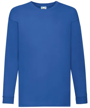 Kids long sleeve valueweight T | Royal