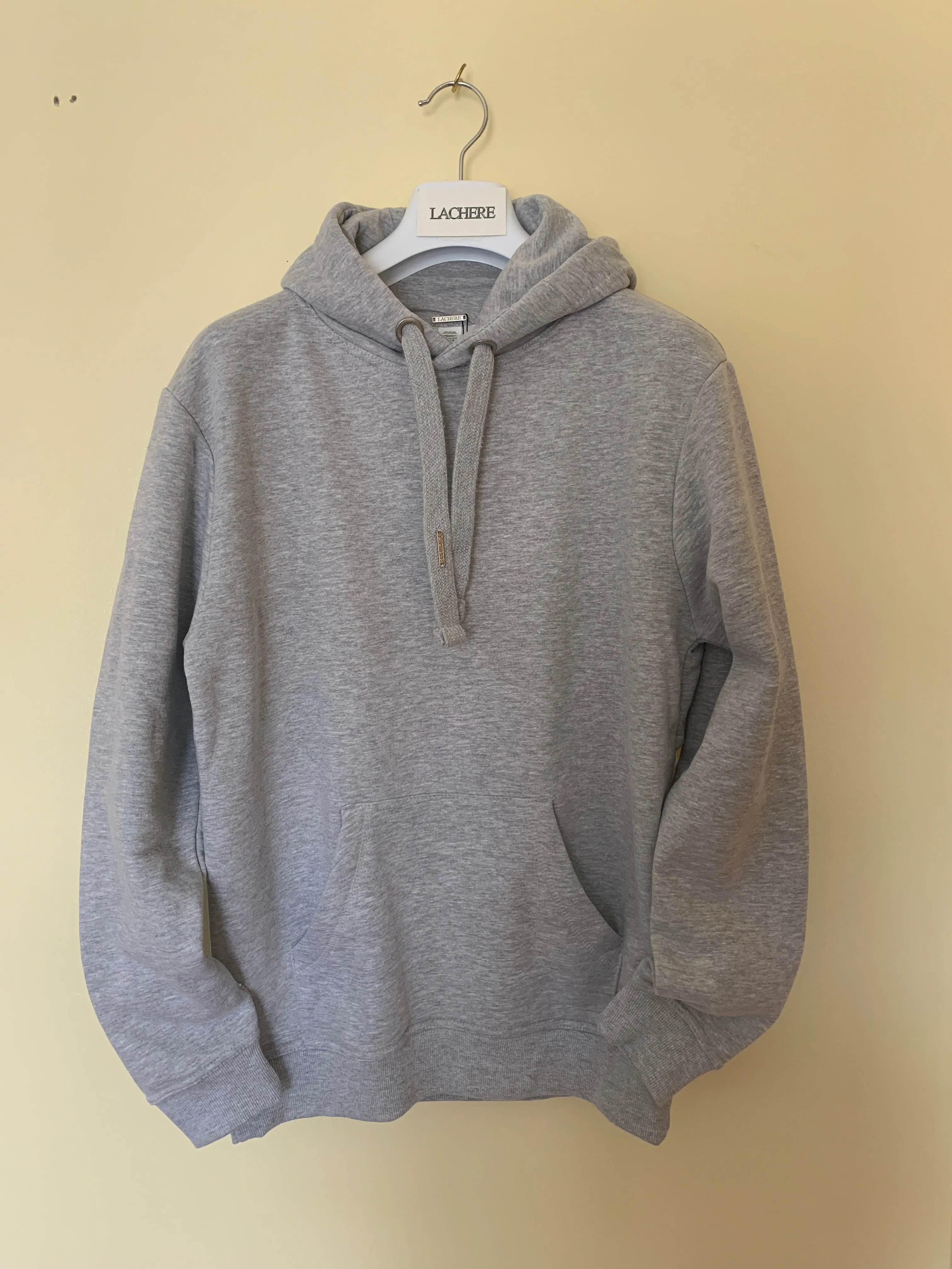 LACHERE Basic Hoodie, Grey