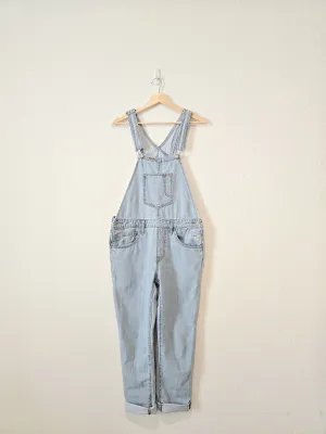 Levi's Light Wash Denim Overalls (M)