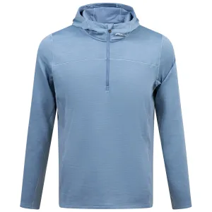 Liam Hooded Half Zip Mid Layer Neptune - 2025