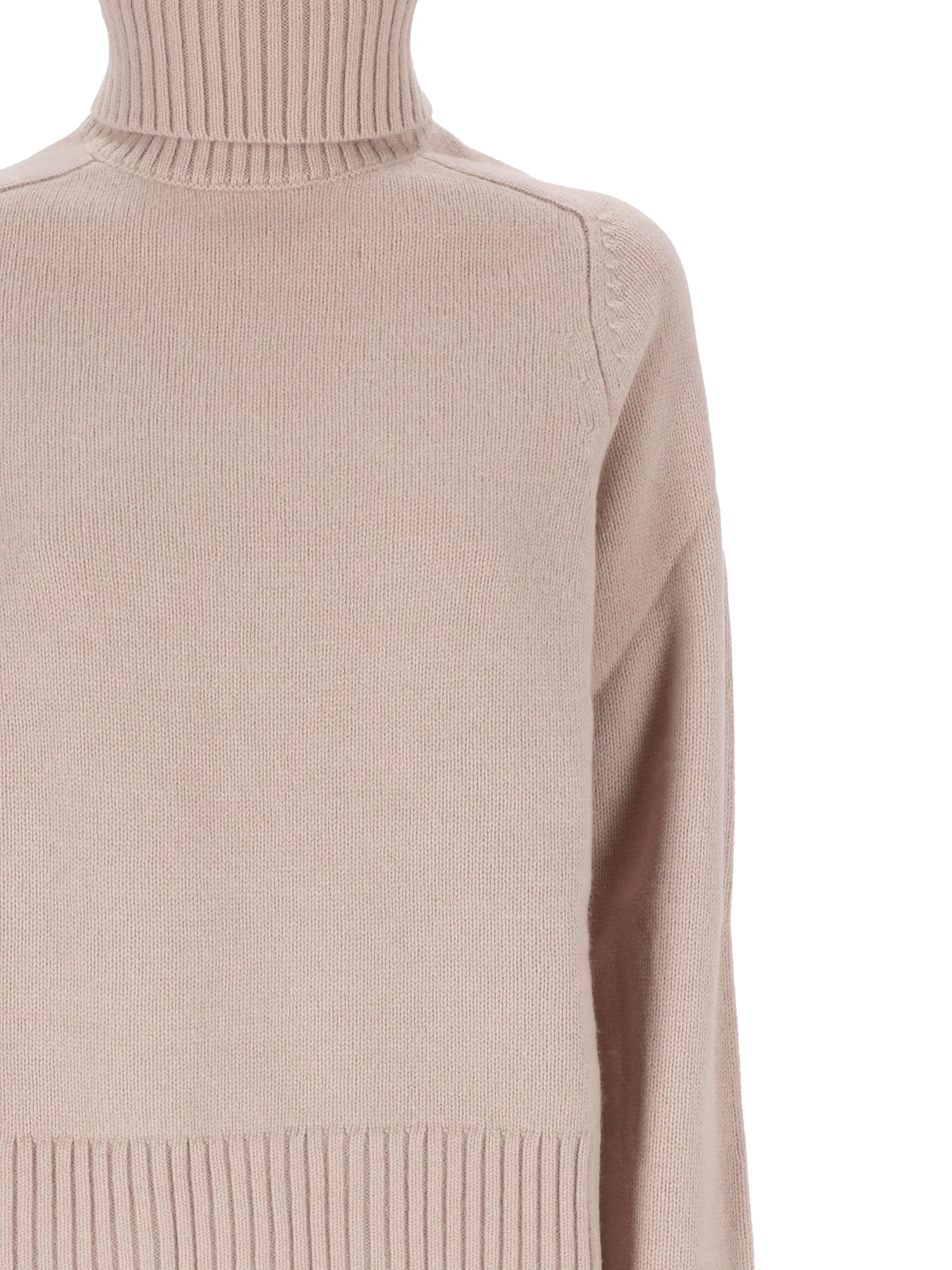 Light Mauve Recycled Wool Sweater