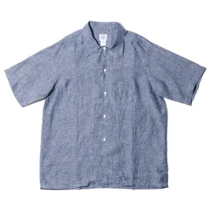 Post Overalls Neutra 4 Linen Breeze S/S Shirt Chambray