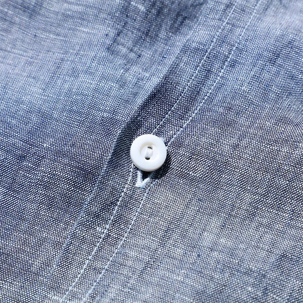 Post Overalls Neutra 4 Linen Breeze S/S Shirt Chambray