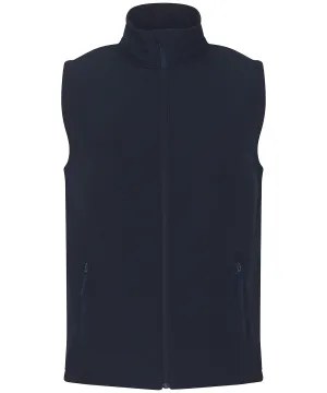 Pro 2-layer softshell gilet | Navy