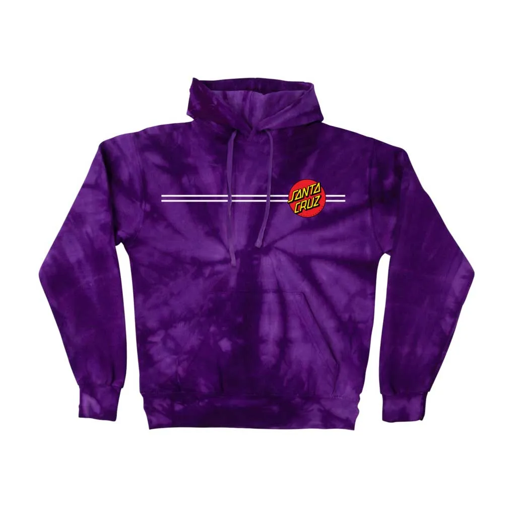 Santa Cruz Classic Dot P/O Hoodie - Spider Purple