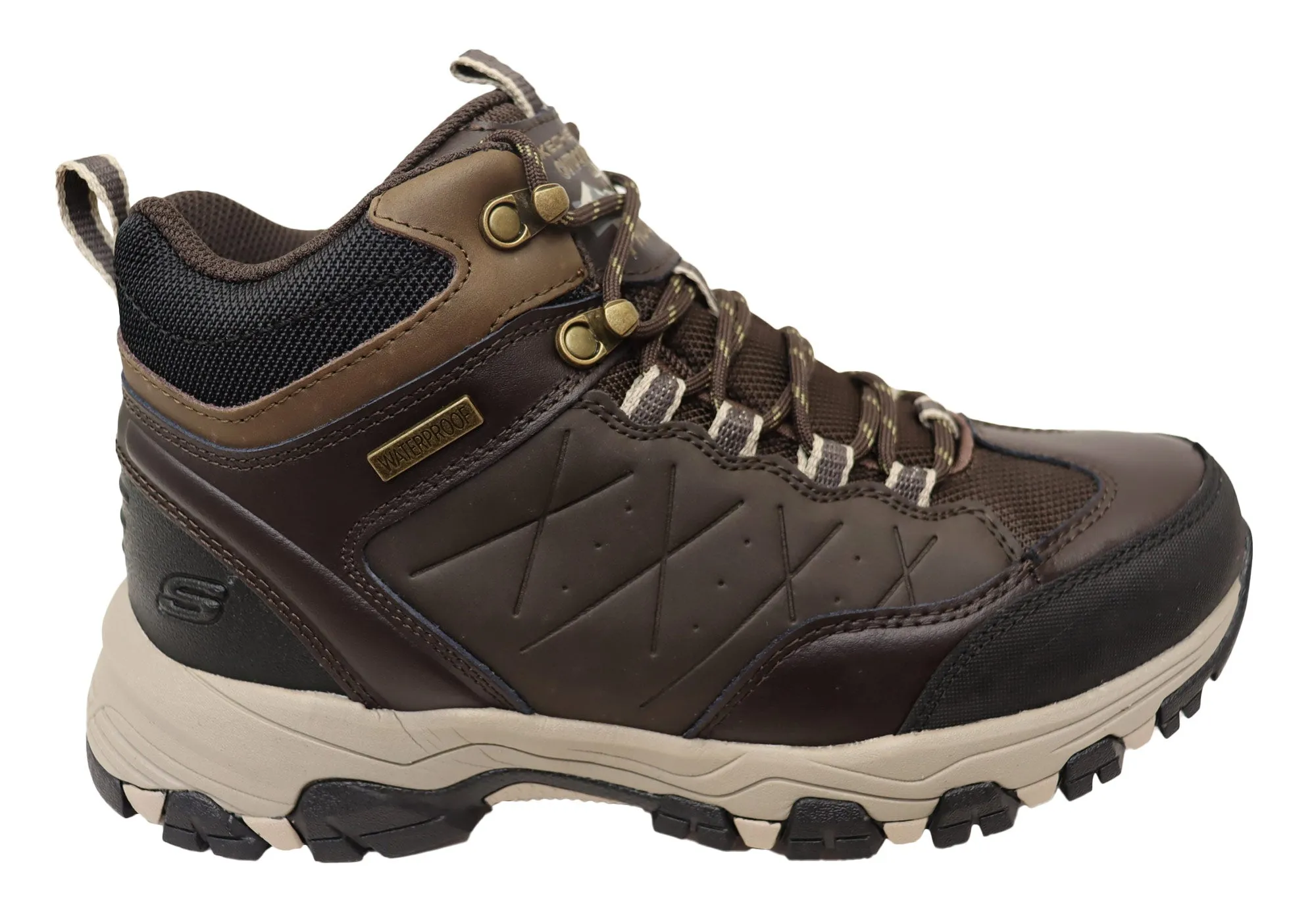 Skechers Mens Selmen Telago Comfortable Memory Foam Boots