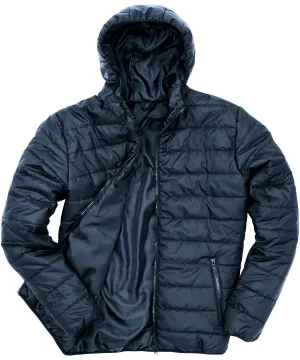 Soft padded jacket | Navy