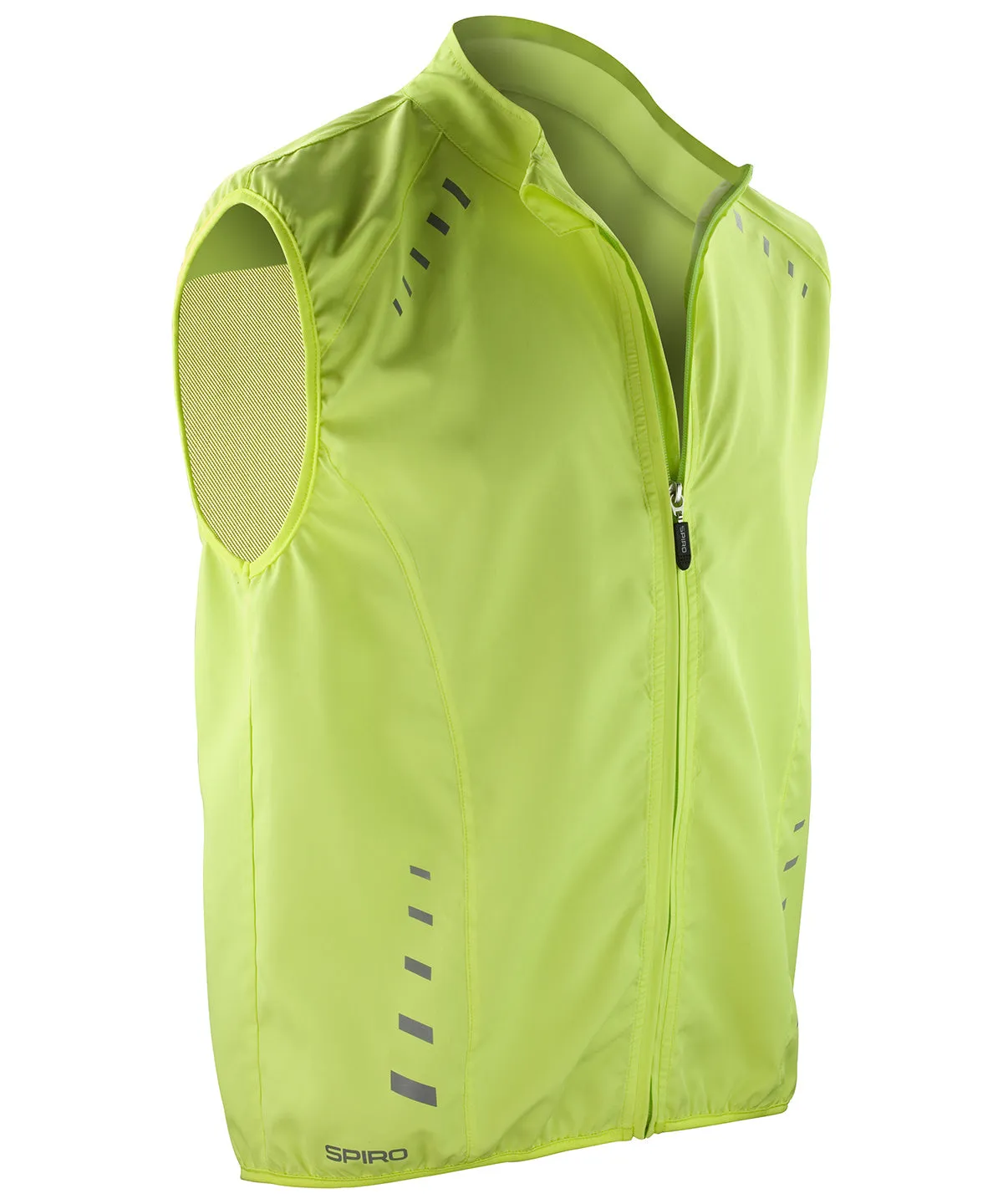 Spiro bikewear crosslite gilet | Neon Lime