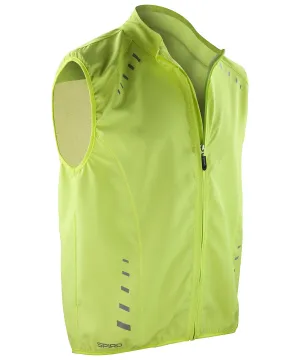 Spiro bikewear crosslite gilet | Neon Lime