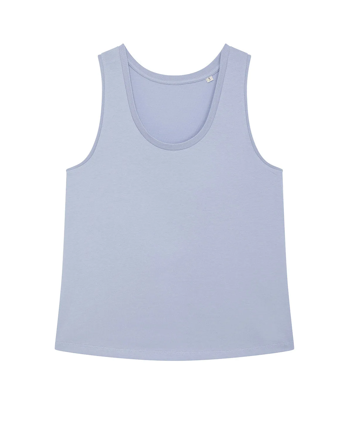 Stella Minter womens medium fit tank top (STTW084) | Serene Blue