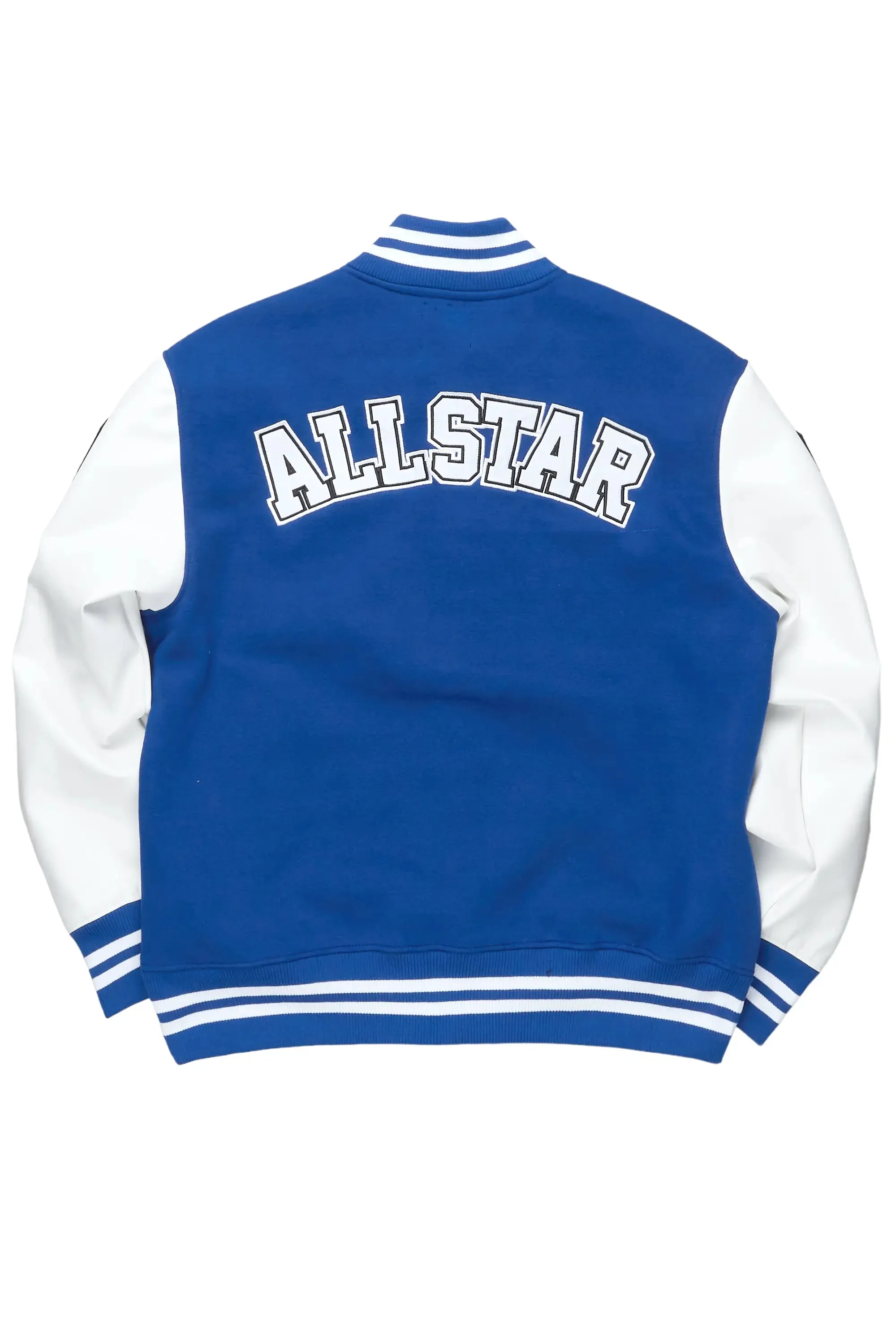 Tacey Royal Blue Varsity Jacket