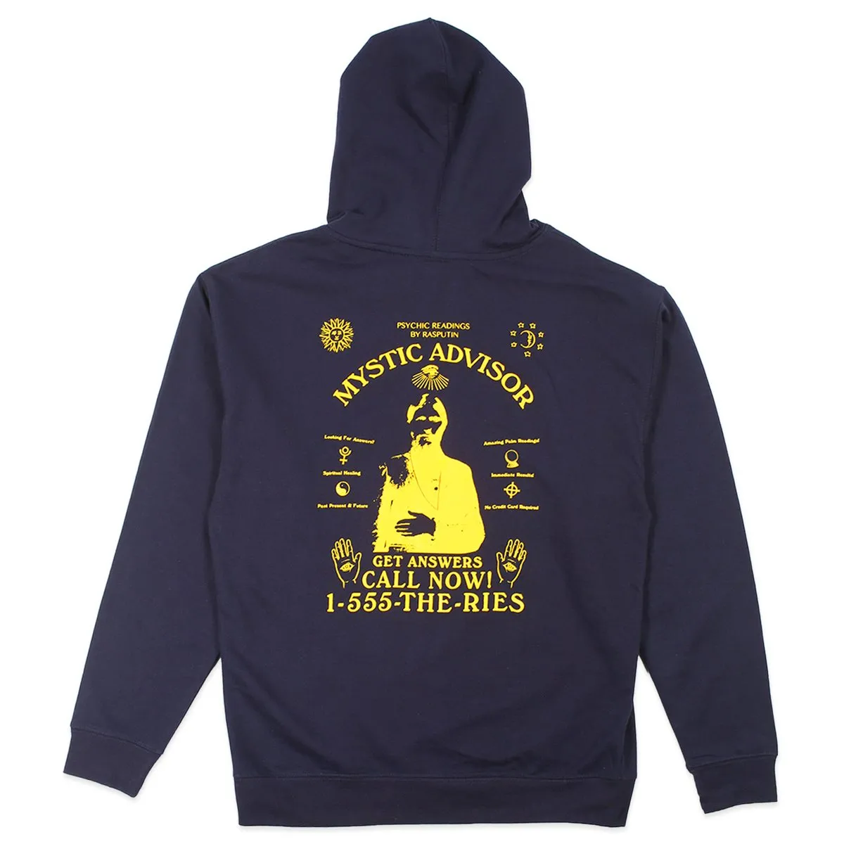 THEORIES HOODIE MYSTIC ADVISOR NAVY