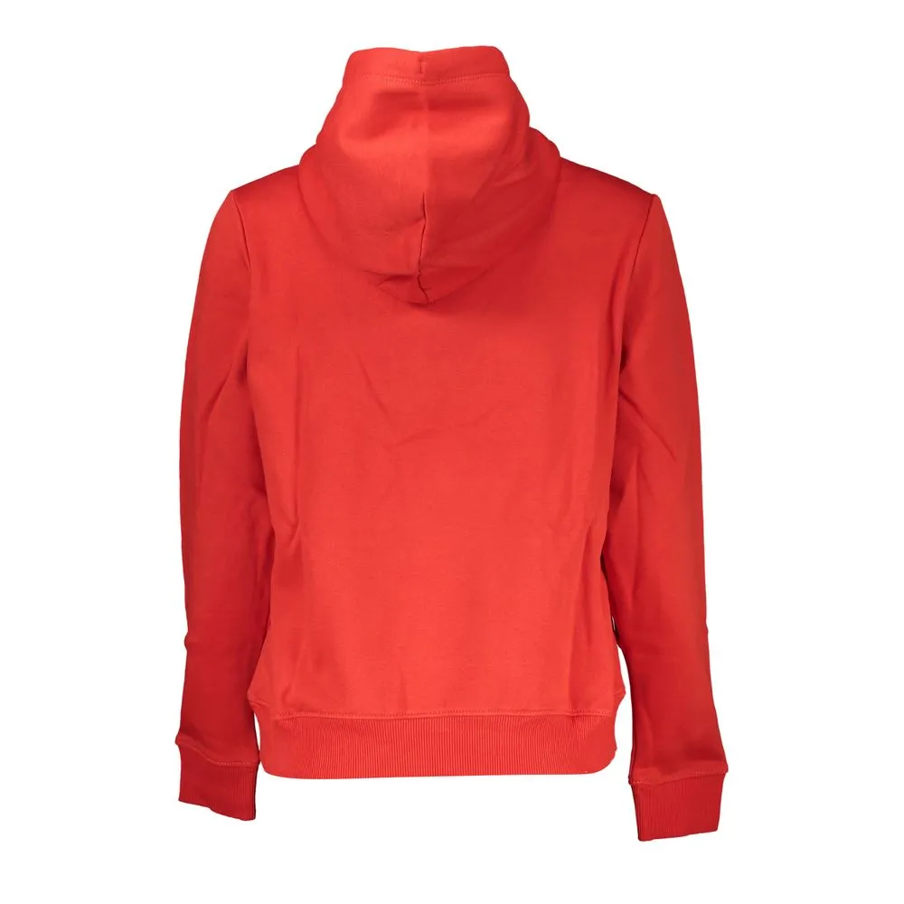 Tommy Hilfiger Red Cotton Women Sweater