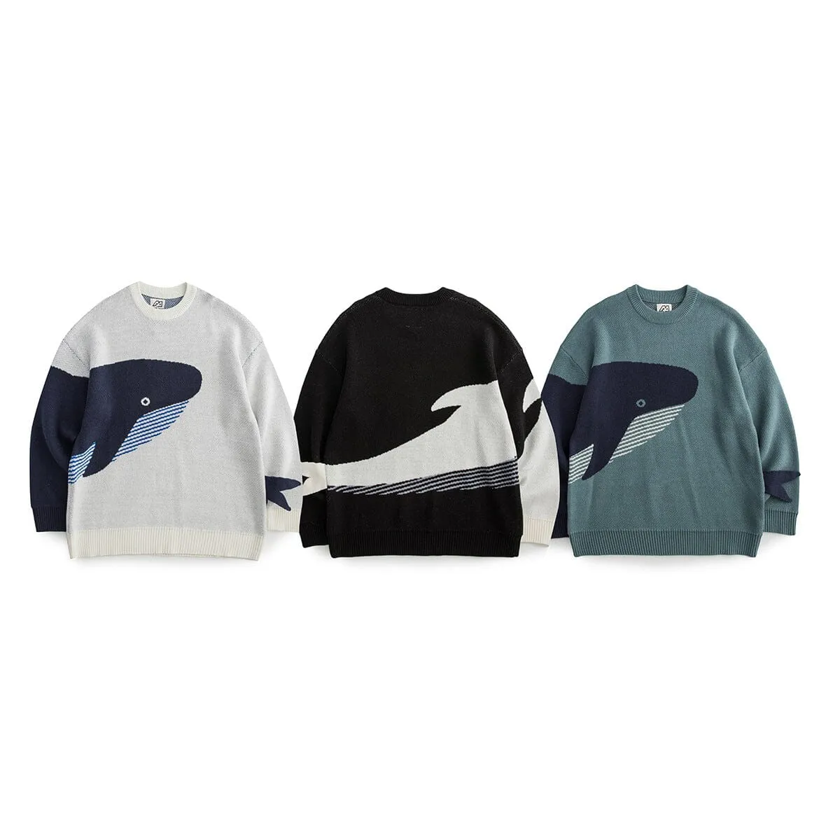 Trendy Whale Print Sweater | Elevate Your Winter Wardrobe