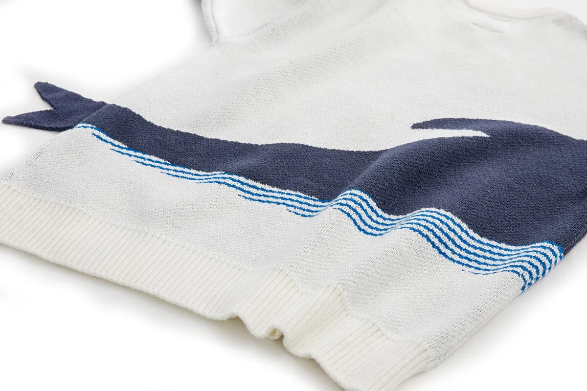 Trendy Whale Print Sweater | Elevate Your Winter Wardrobe