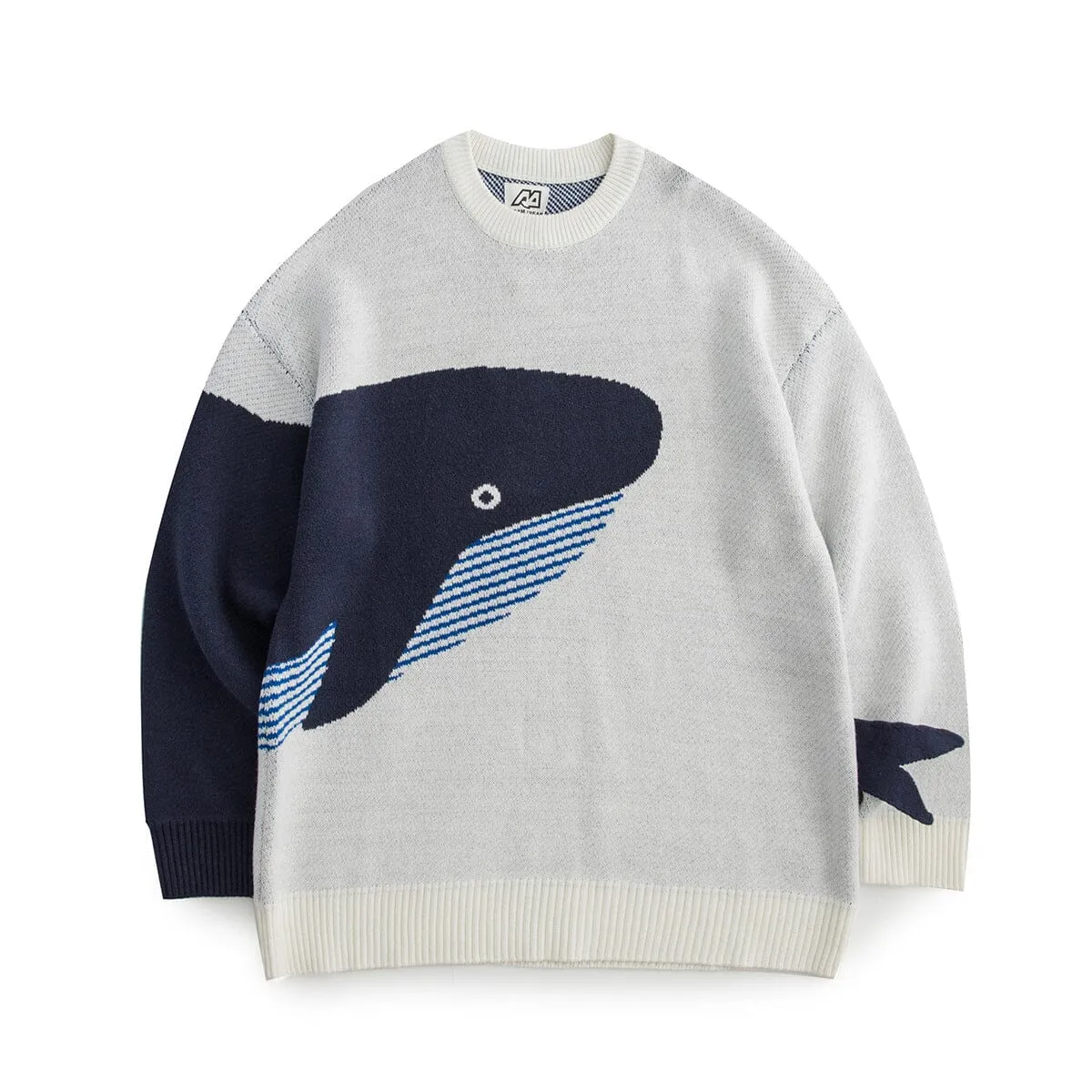 Trendy Whale Print Sweater | Elevate Your Winter Wardrobe