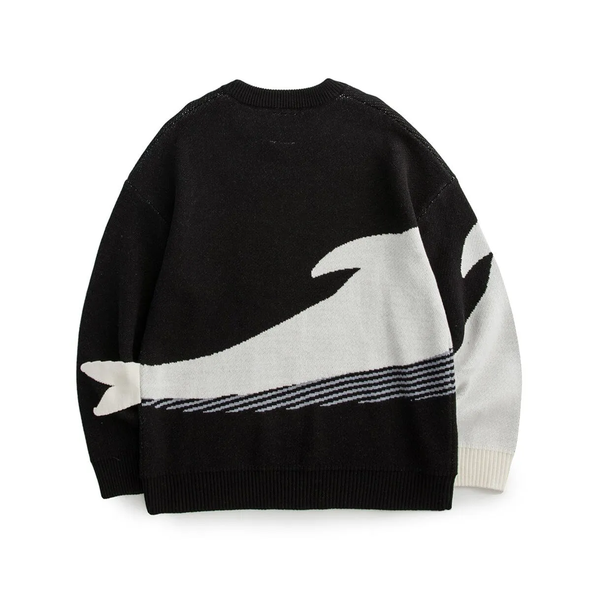 Trendy Whale Print Sweater | Elevate Your Winter Wardrobe