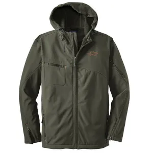 Trimtastic Hooded Soft Shell Jacket - Deep Green