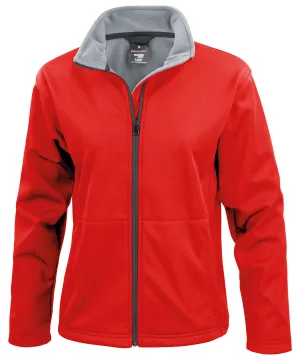 Womens Core softshell jacket | Red