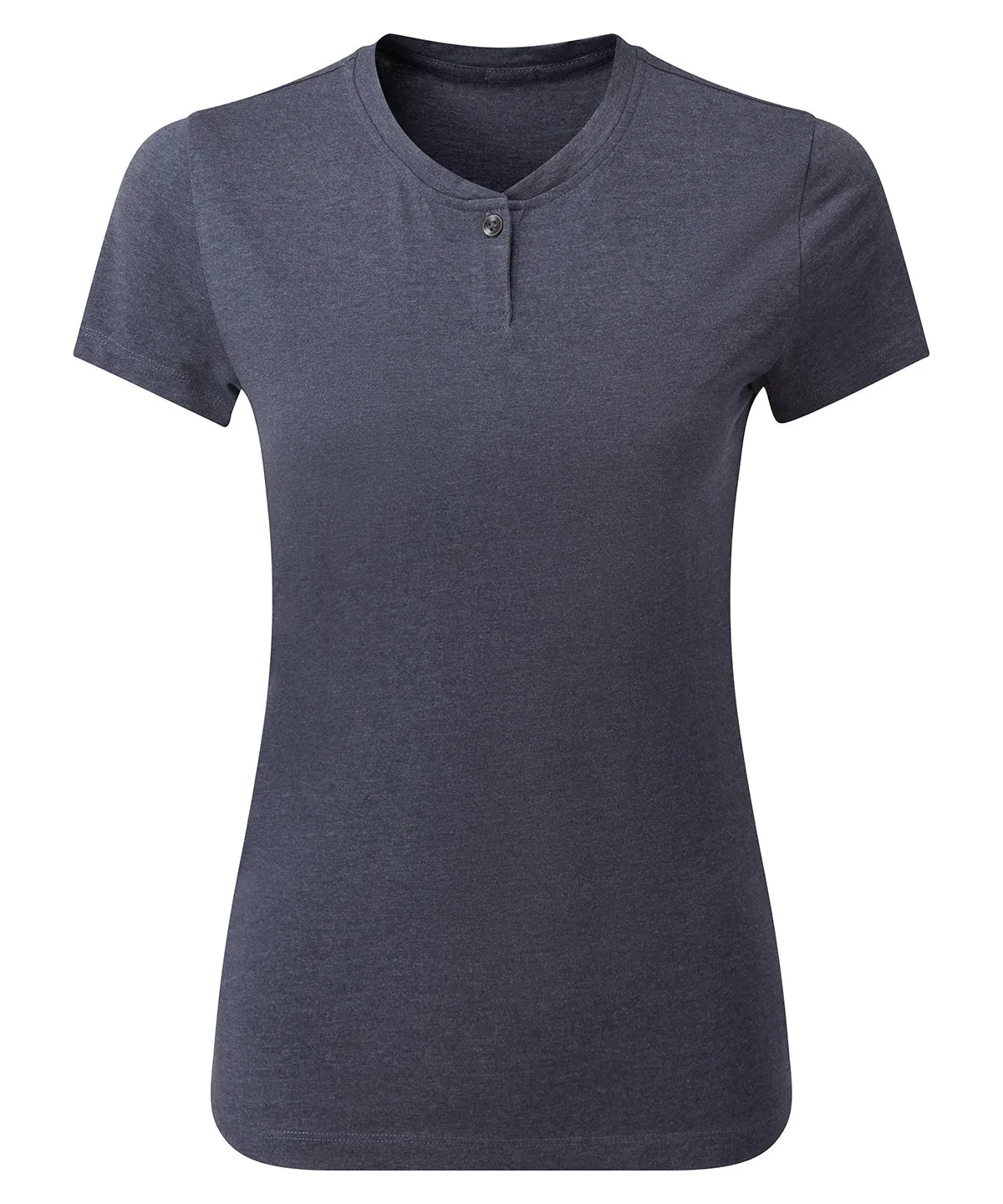 Womens Cotton RichComis Tee | Navy Marl