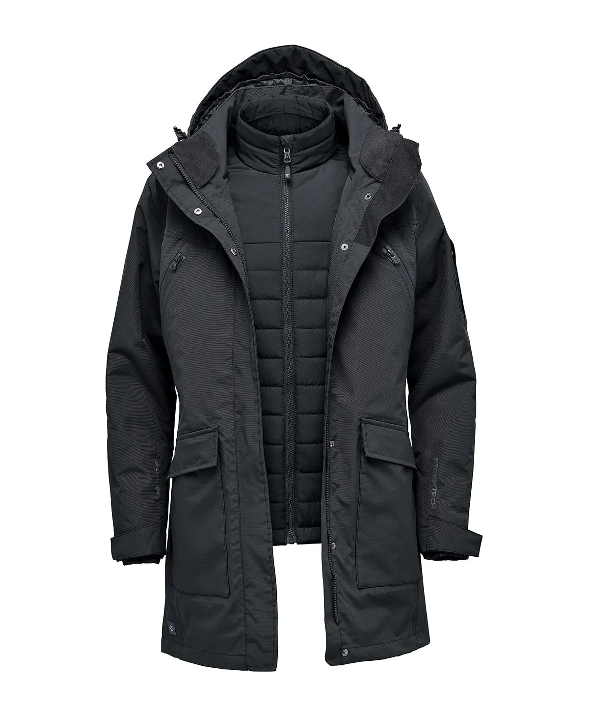 Womens Fairbanks 5-in-1 parka | Black