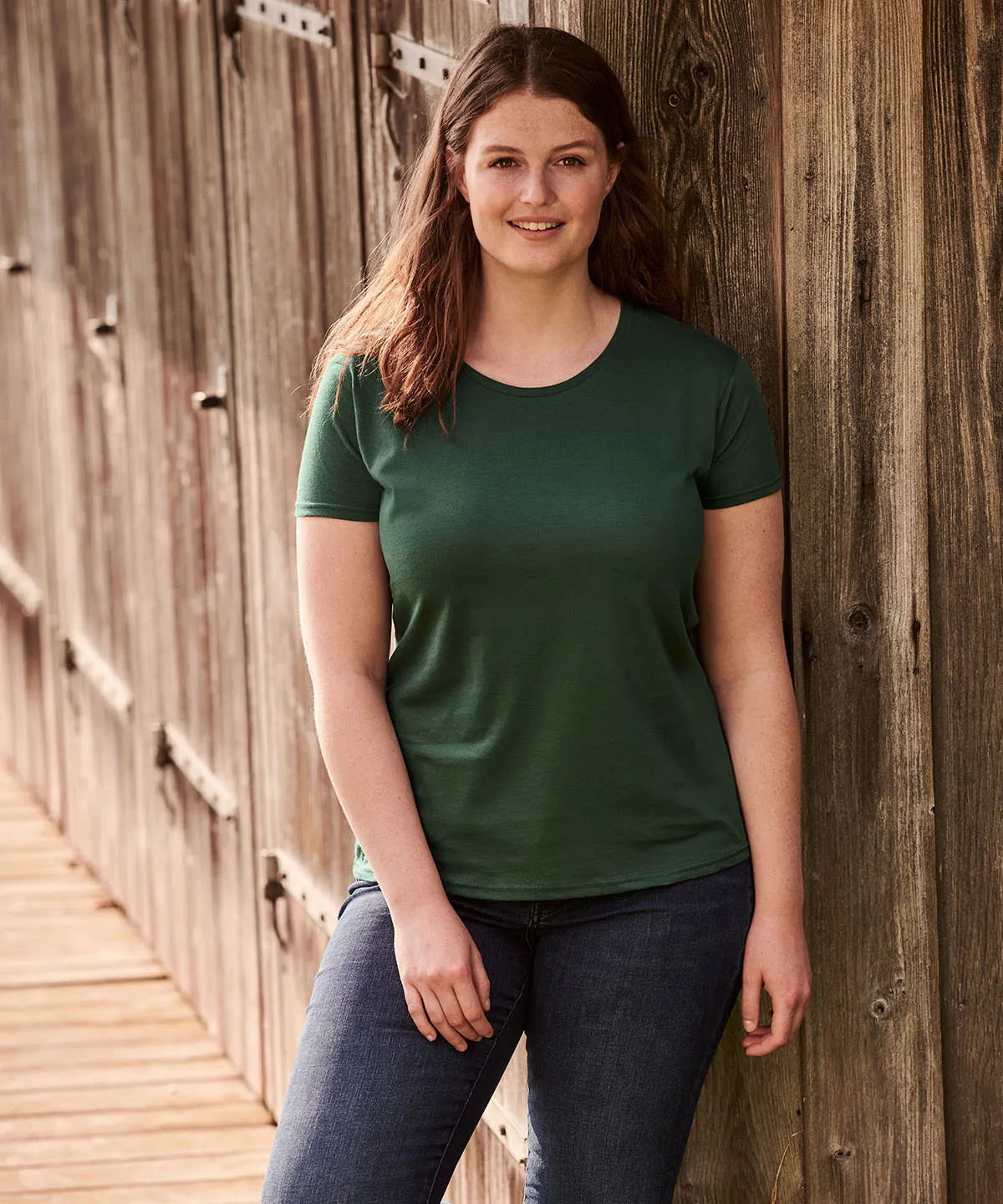 Womens iconic T | Forest Green