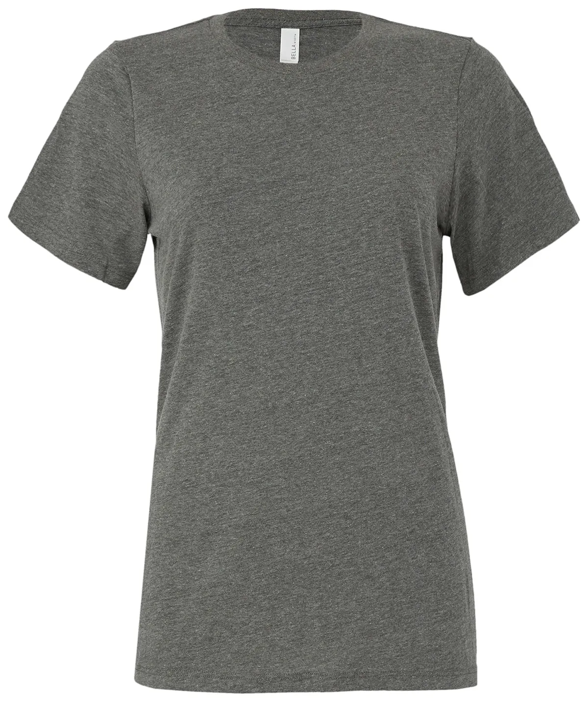 Womens relaxed Jersey short sleeve tee | Deep Heather